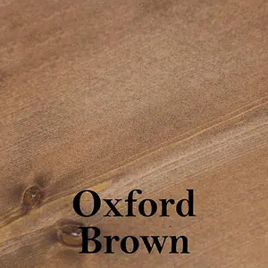 Village Green Ready To Use Wood Stain - Water Based, Eco Friendly, Premium Quality (Oxford Brown, 50ml)