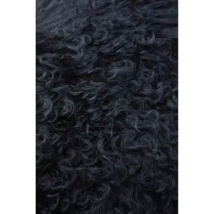 Bosie Luxury Black Soft Fur Cushion