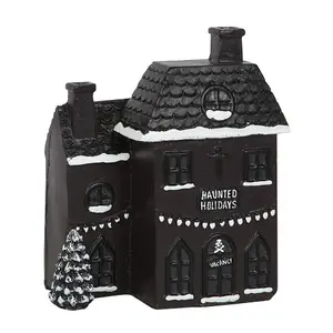 Something Different Merry Cryptmas Incense Cone Holder Black/White (One Size)