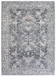 Maestro Collection Vintage Design Rug in Grey & Pink  3118 GB22