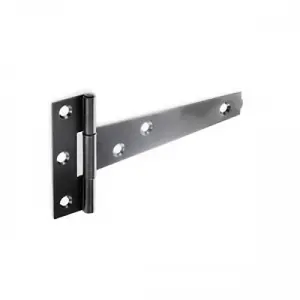 Securit Tee Hinge (Pack of 2) Light Black (250mm x 1.7mm)