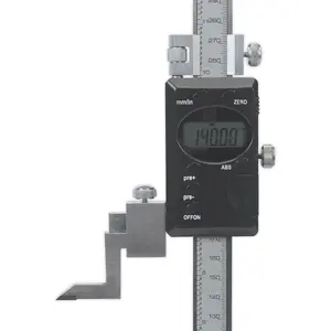 Digital Height Gauge - 0mm to 300mm - LCD Read-out Display - Metric & Imperial