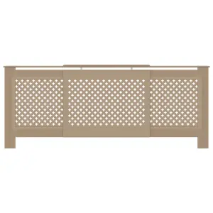 Sturdy and Durable MDF Radiator Cover 205 cm