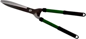 Classic Hedge Shears  Garden Shears with Handles  Anti-Slip Grip, Rust-Resistant Steel  Shrubs & Grass  Ergonomic Handles