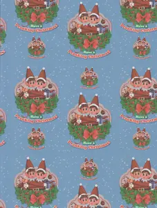 Naughty Elf Christmas Wrapping Paper 3x 4M Rolls Novelty Gift Wrap