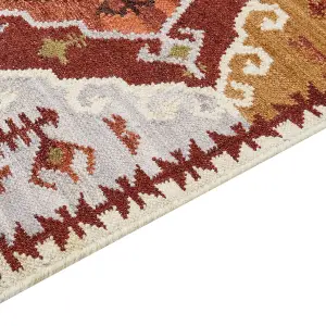 Wool Kilim Area Rug 200 x 300 cm Multicolour PROSHYAN