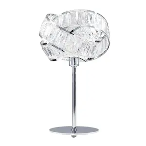 36Cm Silver Table Lamp No