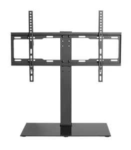 Table top TV-Stand in black, adjustable