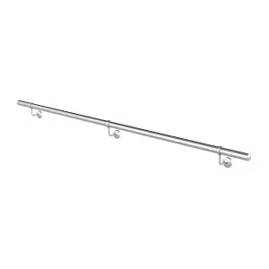 Stainless Steel Stair Handrail Kit 2.4m X 40mm