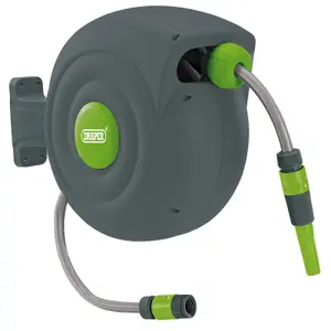 Draper Retractable Garden Hose Reel, 20m 15046