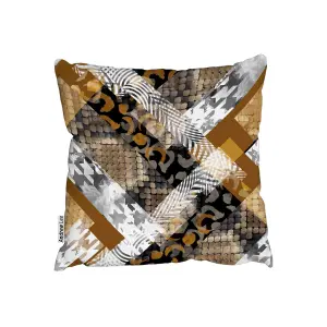 Cushions - Geometric Snake Skin & Patterns (Cushion) / 45cm x 45cm