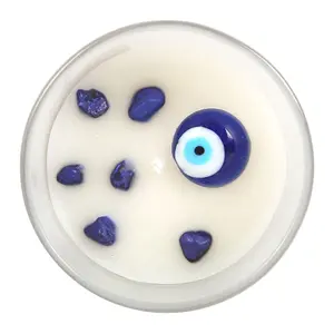 Something Different White Sage All Seeing Eye Scented Candle Frosted/White (One Size)