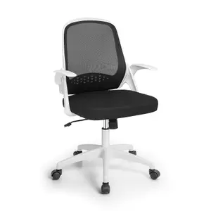 Costway Mesh Office Chair Height Adjust Swivel Rolling Chair Computer Desk Mid-Back Chair Ergonomic