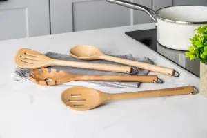 KitchenAid 4pc Birchwood Tool Set