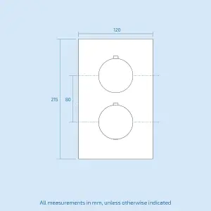 Round Bathroom Thermostatic Shower Mixer Valve Set Ultra Thin Head Solid Brass