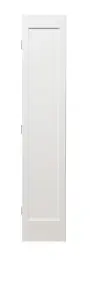 Shaker 2 Panel White Primed Panel Bifold Door 1981 x 762mm