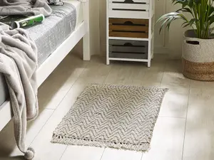 Jute Runner Rug 50 x 80 cm Beige AFRIN