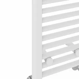 Rinse Straight Bathroom Heated Towel Rail Ladder Radiator White 1600x300mm