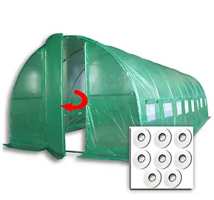 8m x 3m + Hotspot Tape Kit (27' x 10' approx) Pro+ Green Poly Tunnel