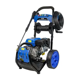 POLLOR High Power Petrol Pressure Washer 20M Hose 3500 PSI 242 Bar Jet Wash 9L/min