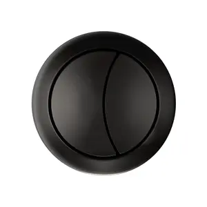 Herald Matt Black Flush Button for Herald Close Coupled Toilet