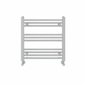 Right Radiators 600x600 mm Straight Heated Towel Rail Radiator Bathroom Ladder Warmer Chrome