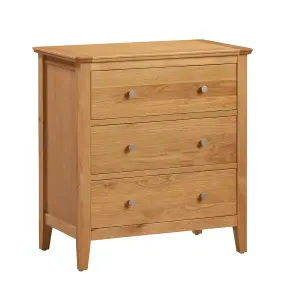 Hallowood Furniture Hereford Chest Of 3 Drawers