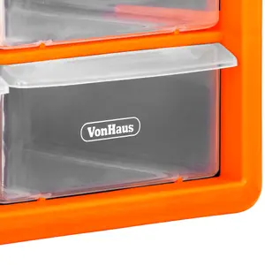 VonHaus 44 Drawer Organiser Cabinet - Multi Drawer Garage, Shed & Home Organiser - DIY Tool Box for Storing DIY Bits & Fixings