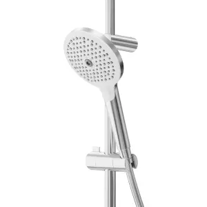 GoodHome Kolima Chrome effect Thermostatic Multi head shower