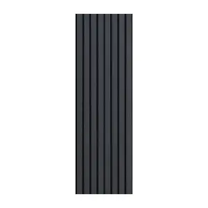 STRIVO Acoustic Wide Slat Wall Panel - Charcoal