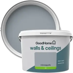 GoodHome Walls & ceilings Minneapolis Silk Emulsion paint, 2.5L