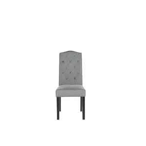 Lynnville Upholstered Dining Chair (Set of 2) Grey