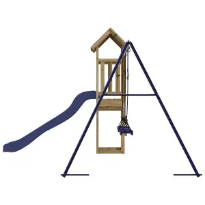 Berkfield Outdoor Playset Impregnated Wood Pine