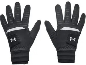 Under Armour Coldgear Mens Golf Gloves (Pair) - Black