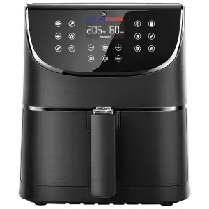 1800W 5.5L XXL Air Fryer - Oven Oil Free Air Fryers with Rapid Air Technology for Healthy Fast Cooking & 55% Energy-Saving