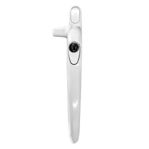 Yale Virage Cockspur Window Handle - White, Right, 9mm