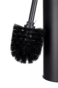 Maison by Premier Matt Black Square Design Toilet Brush