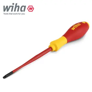 Wiha Torx Screwdriver T15H SlimFix Fit SoftFinish VDE Electrician Security 41142