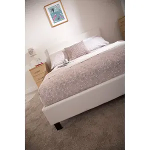 Morgana Upholstered Bed Frame White / Single (3')