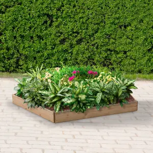 Greena Pentagonal Raised Bed 15 cm High, 120cm each side