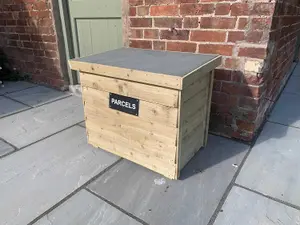 Delivery Box, Garden Store, Muddy Shoes Boots Wellingtons Storage, Log Store, Grocery Delivery Box - Delivered Fully Assembled