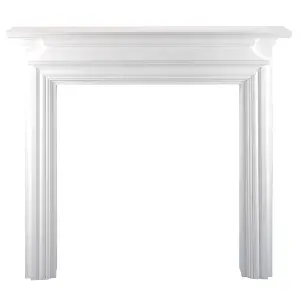 Focal Point Charlottesville White Fire surround