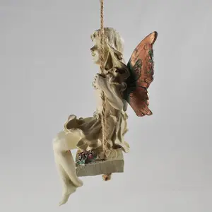 Ashby-de-la-Zouch Fairies Weather Resistant Resin Garden Statue