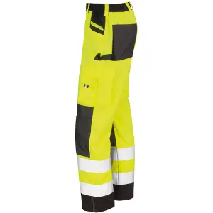 Result Safeguard Adults Unisex Hi Viz Cargo Trousers