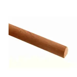 PACK OF 20 (Total 20 Units) -  Premium Hardwood Back Off Quadrant - 12mm x 12mm x 2400mm Length