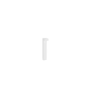 Luminosa Sirio  2 Light Small Outdoor Bollard White IP44, G9