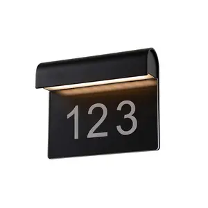 Lucide Thesi Led Modern Wall Light Outdoor - LED - 1x6W 3000K - IP54 - Black