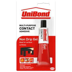 UniBond Clear Gel Contact adhesive 55g