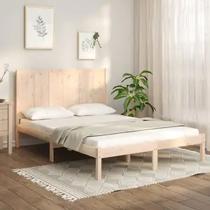 Berkfield Bed Frame Solid Wood Pine 160x200 cm