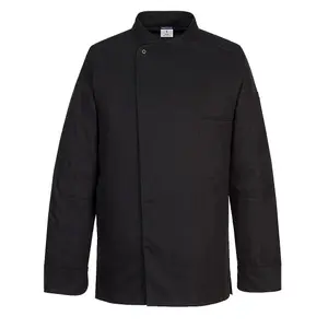 Portwest Surrey Chef Jacket Long Sleeve